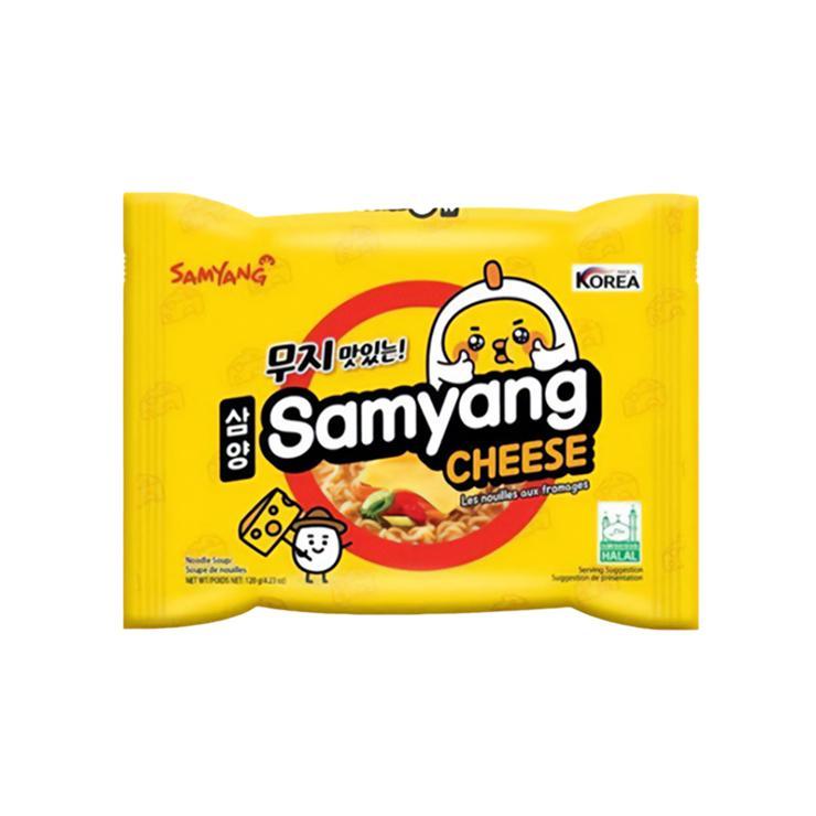 Лапша быстрого приготовления Samyang Ramen Cheese сыр 120 гр., флоу-пак