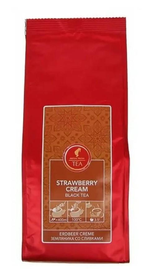 Чай Julius Meinl Клубничное суфле черный 250 гр., вакуум