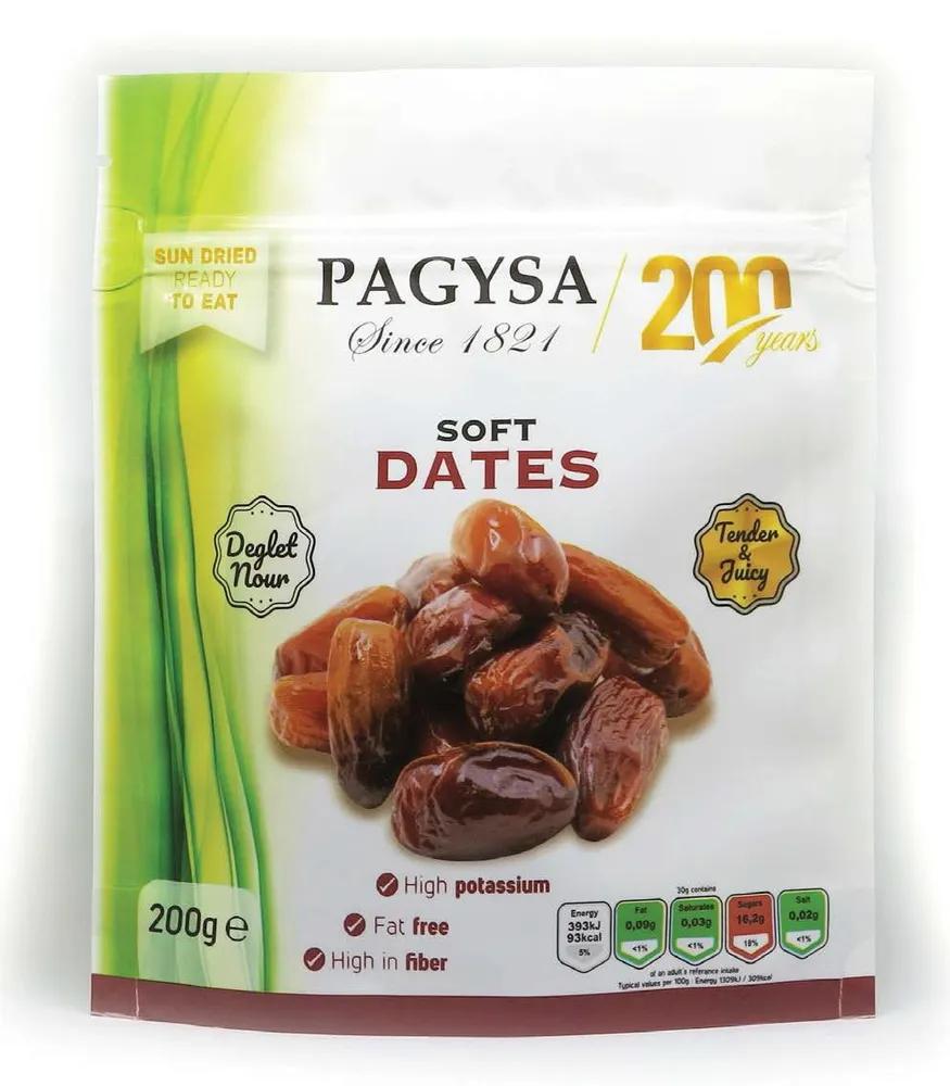 Финики PAGYSA soft мягкие без косточки 200 гр., дой-пак