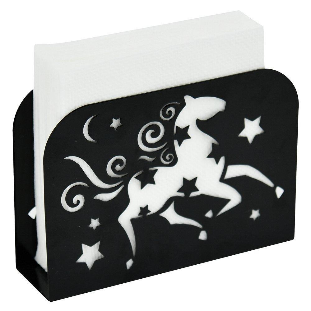 Салфетница Мультидом звездный конь 12,5х12,5х7 см., пакет