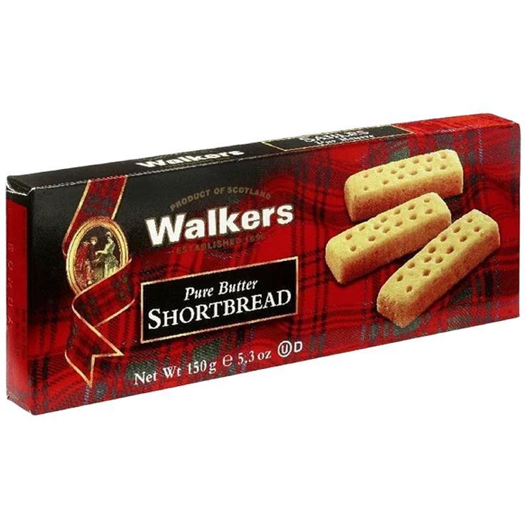 Печенье Walkers Shortbread Fingers Песочное со сливочным маслом  125 гр., картон