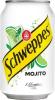 Напиток Schweppes The Original Mojito безалкогольный газированный, 330 мл., ж/б