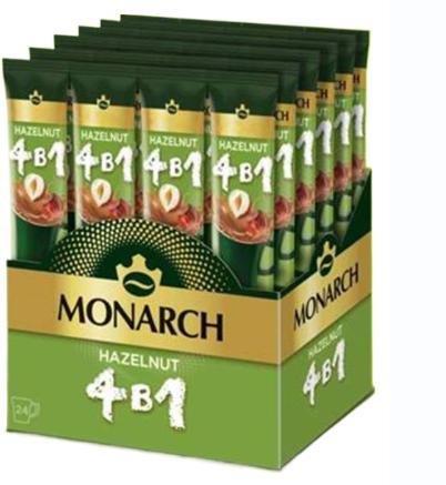 Кофе Monarch Hazelnut 4 в 1 Лесной орех 24х13,5 гр., картон