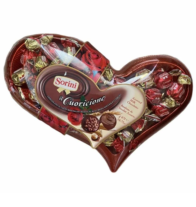 Конфеты Sorini Cuoricione большое сердце, 475 гр., ПЭТ