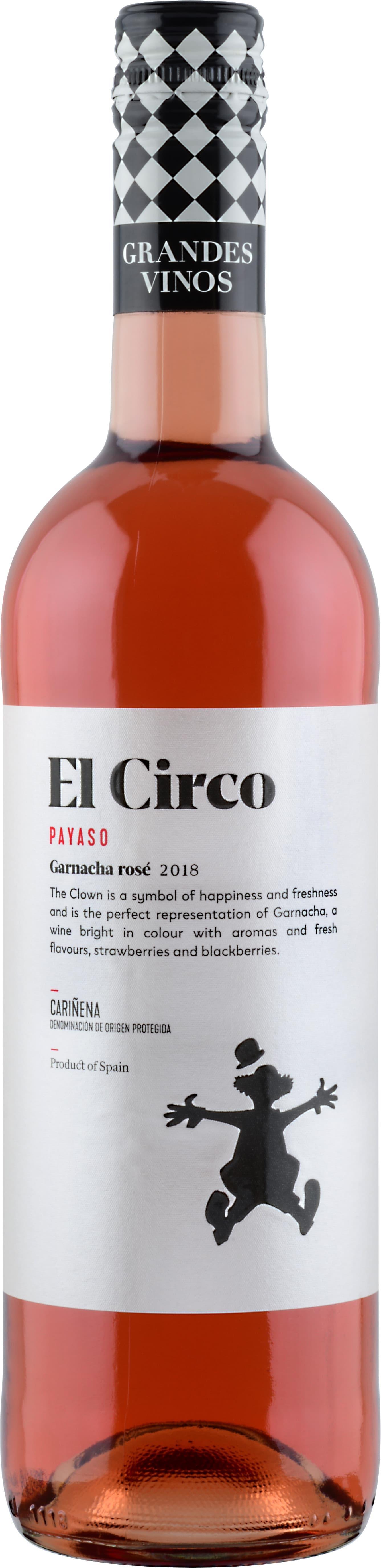 Вино Эль Цирко, Гарнача, розовое сухое Испания 750 мл., стекло