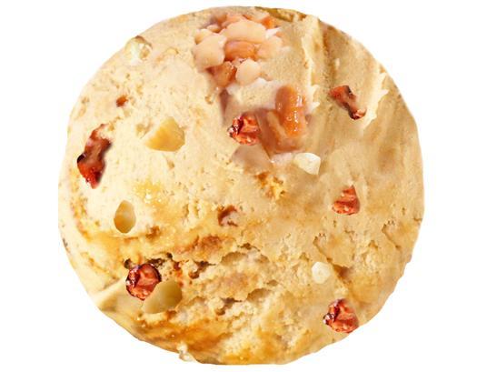 Мороженое Айсберри Филевское сливочное с кленовым сиропом и грецким орехом 2.2 кг., ПЭТ