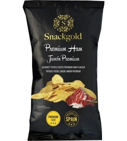 Чипсы Snackgold со вкусом хамона