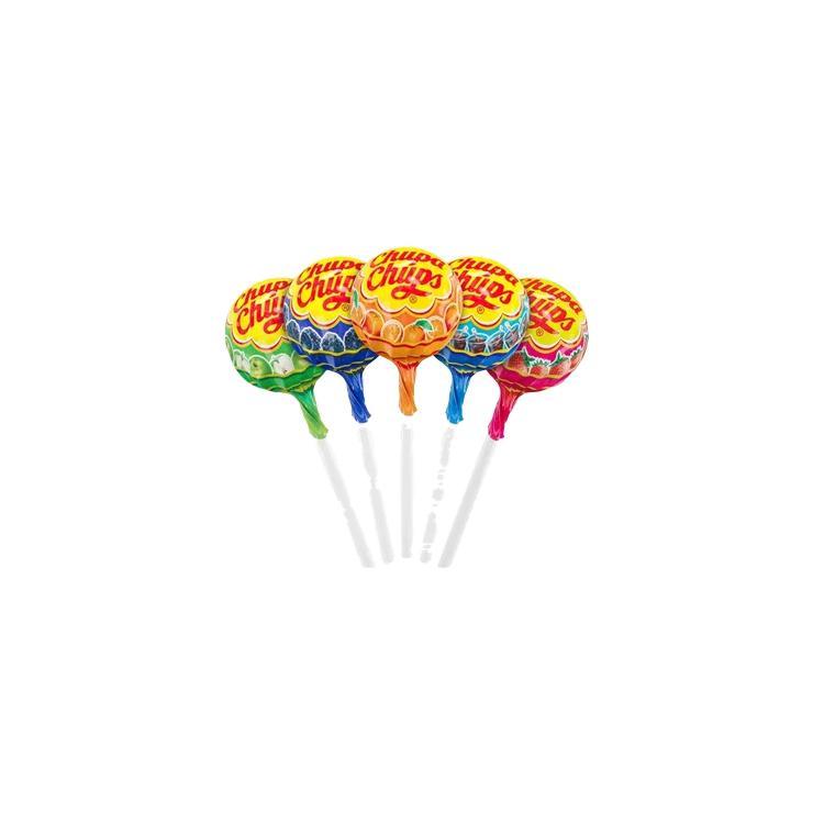 Леденец Chupa Chups фруктовый с колой 12 гр., обертка