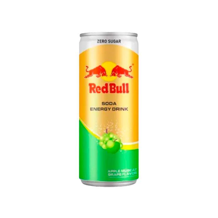 Напиток энергетический Red Bull Apple &Grape No Sugar 250 мл., ж/б