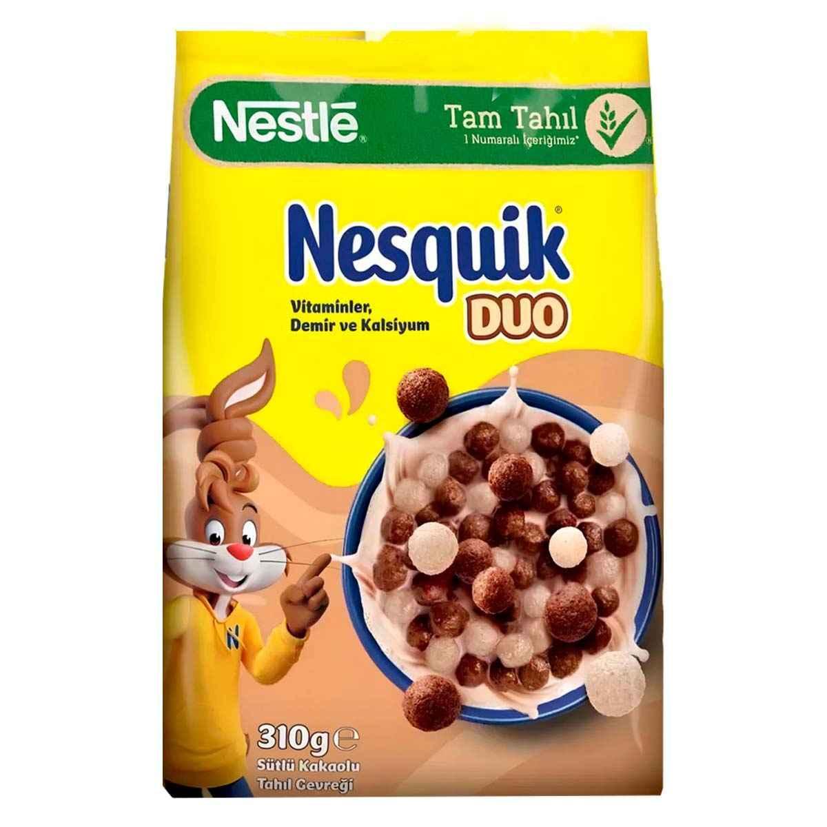 Завтрак сухой Nesquik Duo 310 гр., флоу-пак