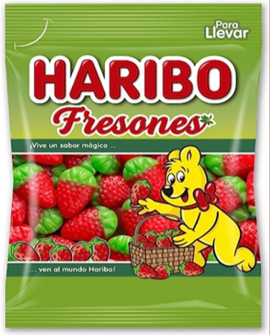 Мармелад жевательный Haribo фресонс клубника 100 гр., флоу-пак