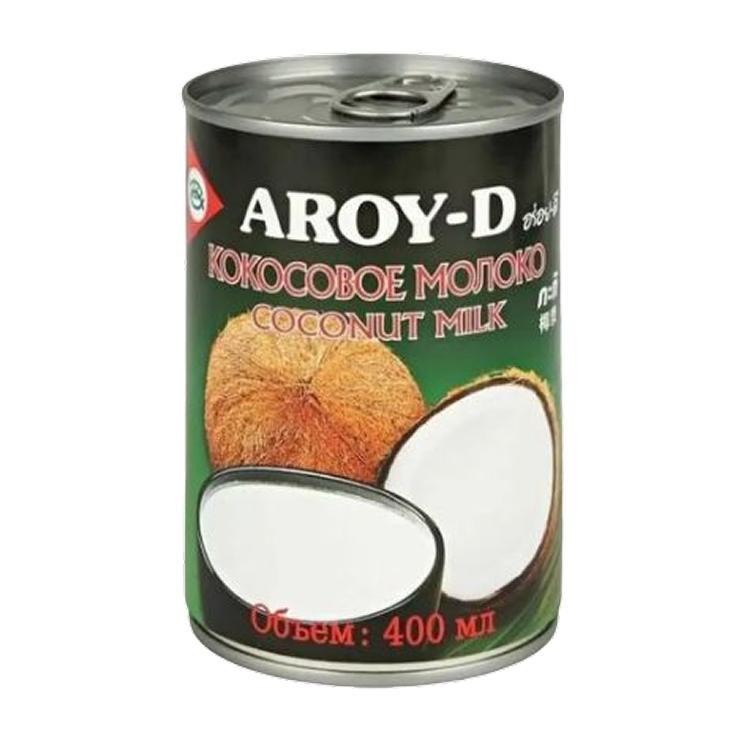 Молоко Aroy-D кокосовое 70% мякоти 400 мл., ж/б