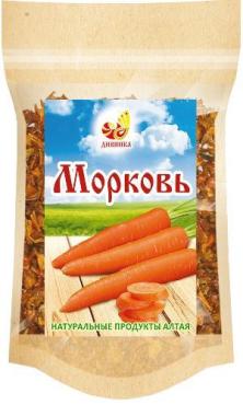 Морковь сушеная Дивинка 90 гр., бумажная упаковка