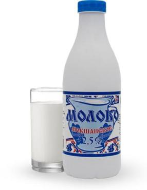 Молоко Мокшанское пастеризованное 2,5%, Мокшанский молочный комбинат, 930 мл., ПЭТ