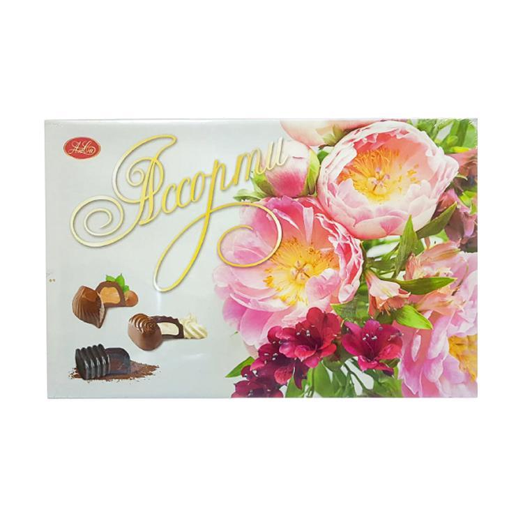 Конфеты Букет от Люси нежный шоколадные ассорти 200 гр., картон