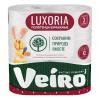 Полотенца бумажные Veiro Luxoria трехслойные 2 шт., пленка
