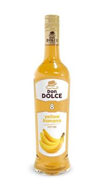 Сироп Don Dolce со вкусом желтого банана, 700 мл, стекло