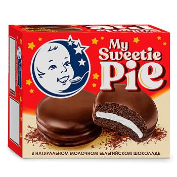 Суфле Первый шоколатье My Sweetie Pie молочное с ванилью с бисквитом в молочном бельгийском шоколаде 60 гр., картон