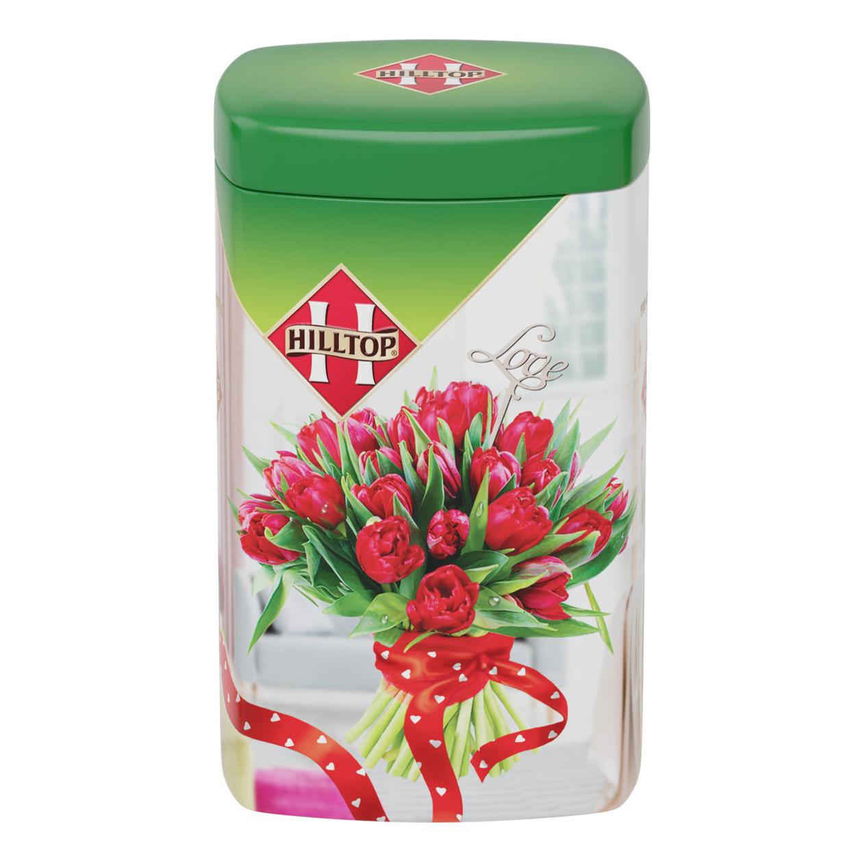 Чай HILLTOP Подарок Цейлона MIX  Подарочная, 80 гр., ж/б