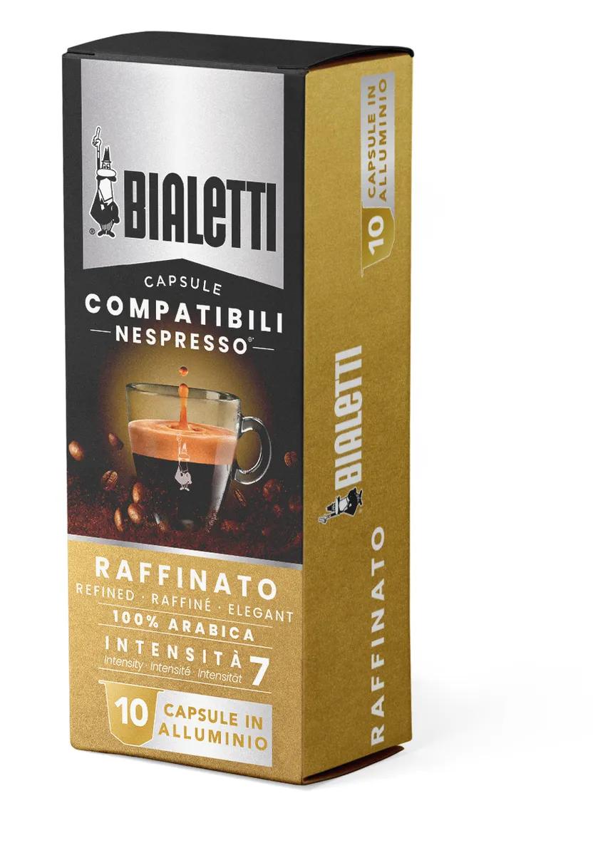 Кофе Bialetti Raffinato в капсулах для кофемашин Nespresso 10 шт.