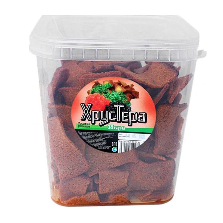 Сухари ХрусТера икра 950 гр., ведро