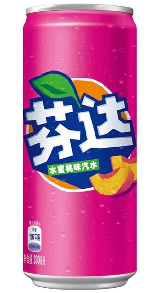 Напиток газированный Fanta персик 330 мл., ж/б