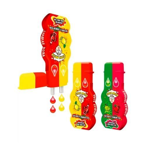 Конфета жидкая Взрыв мозга кислый и сладкий гель 60 гр., картон