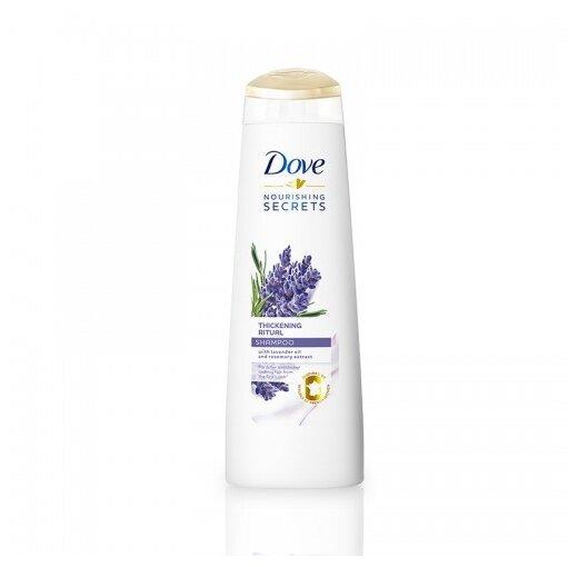 Бальзам-ополаскиватель для волос лаванда и розмарин Dove Hair Therapy Густые и сильные, 380 мл., пластиковая бутылка