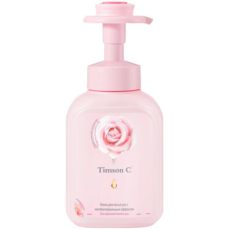Пенка для мытья рук Timson С с антибактериальным эффектом 550 мл., флакон с дозатором