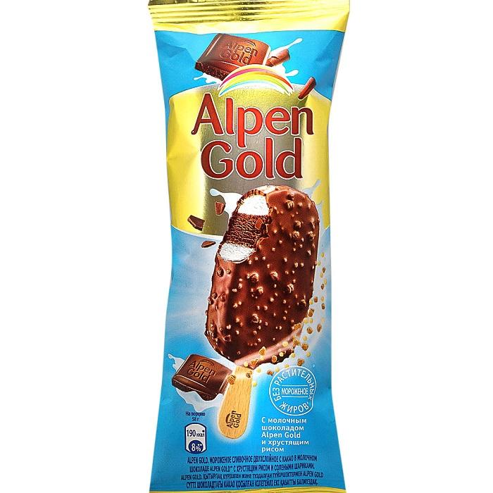 Мороженое Alpen Gold эскимо 64 гр., флоу-пак