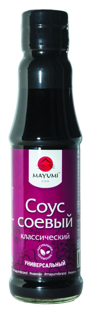 Соус Mayumi соевый Классический , 180 гр., стекло