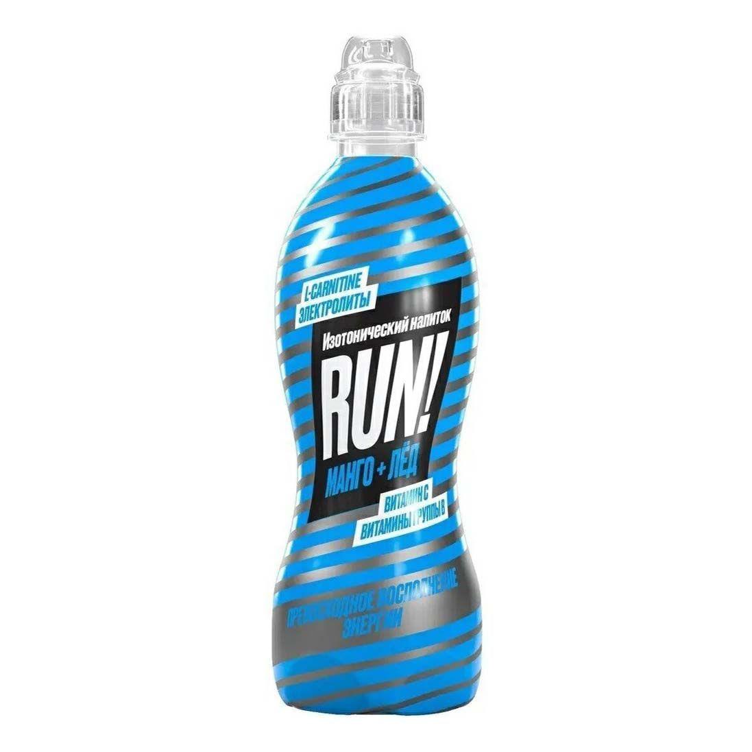 Напиток изотонический Run манго 500 мл., ПЭТ