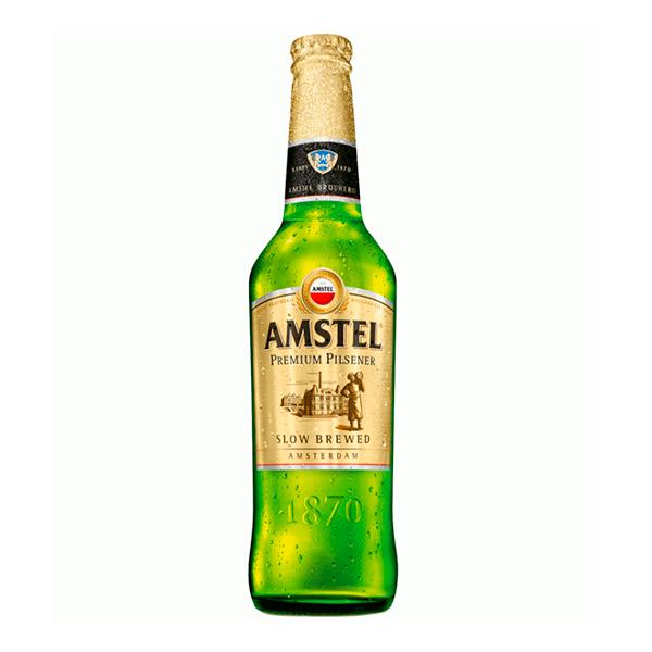 Пиво светлое Amstel Premium Pilsener 4,8% 450 мл., стекло
