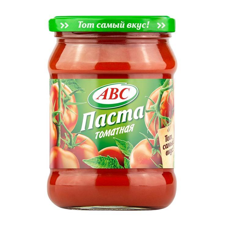 Томатная паста АВС 300 гр., стекло
