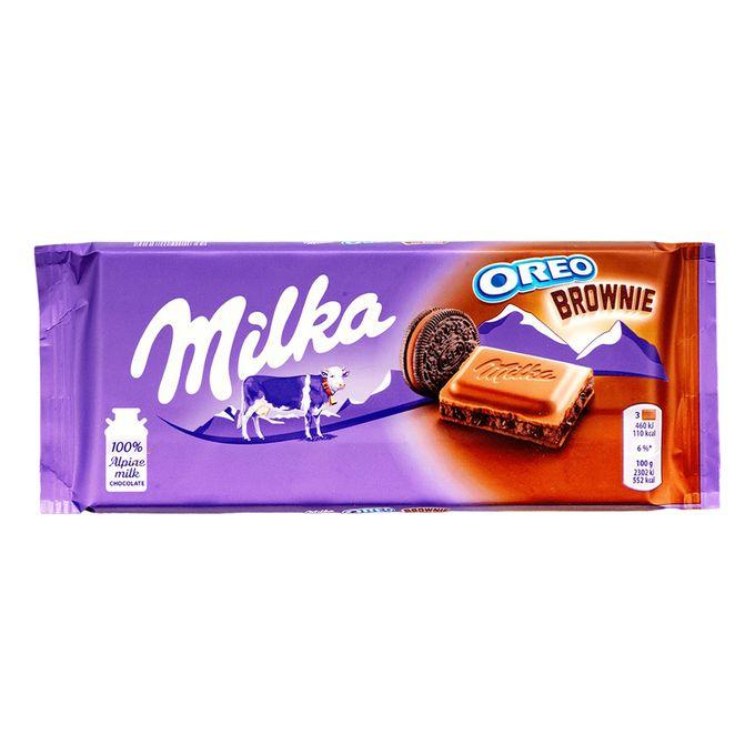 Шоколад Milka Орео Brownie 100 гр., флоу-пак