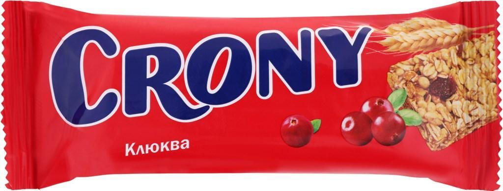 Батончик мюсли Crony Клюква 50 гр., флоу-пак