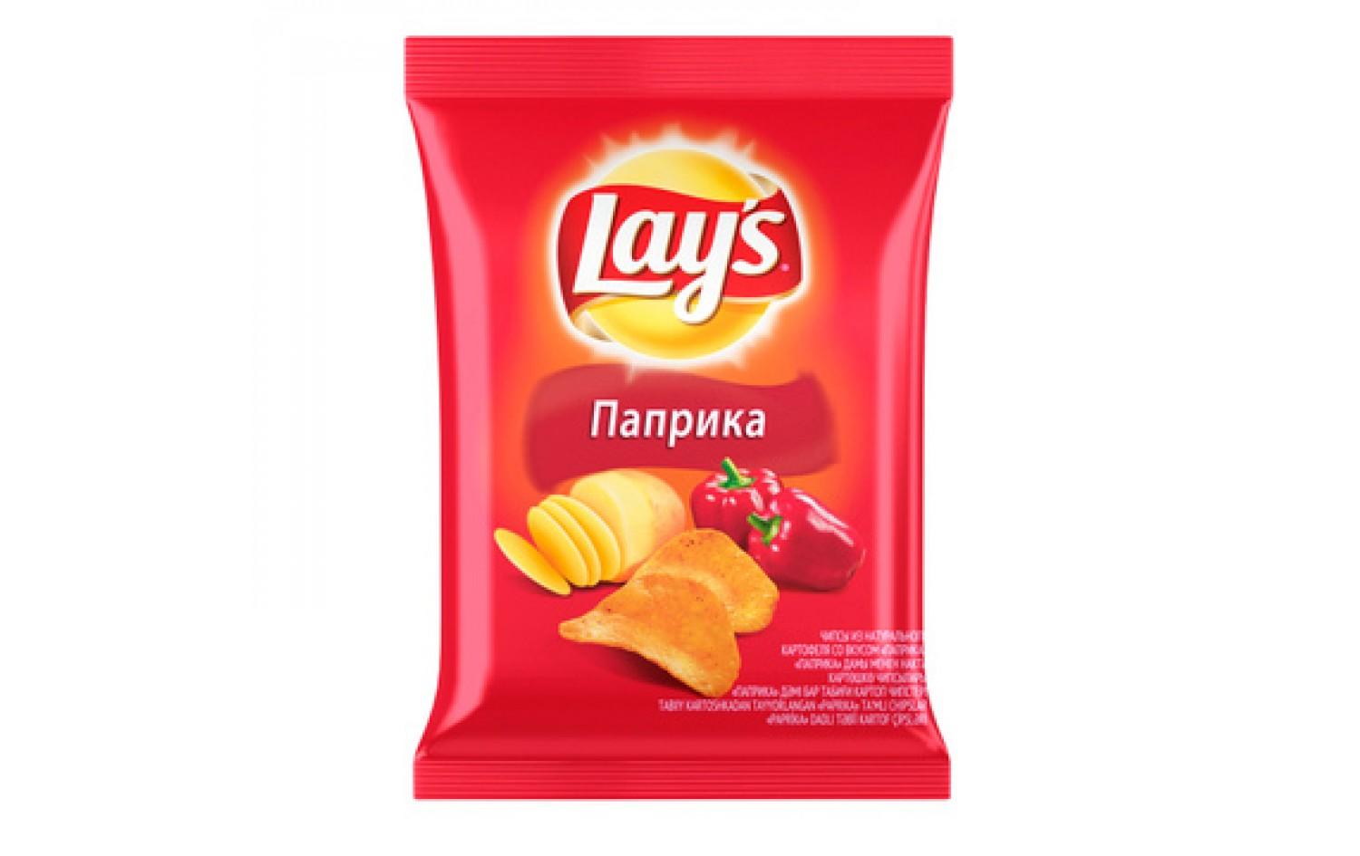 Чипсы Lay's паприка 70 гр., флоу-пак
