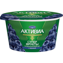 Активиа йогурт черника 2.4% 140 г ф-12