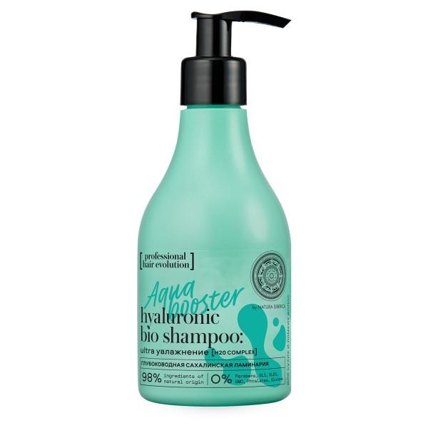 Шампунь для сухих ломких волос ультра-увлажнение Natura Siberica Professional Hair Evolution Aqua Booster, 250 мл., флакон