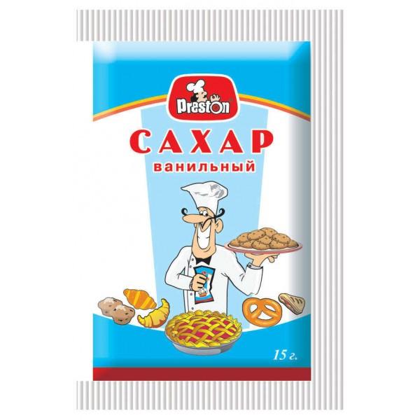 Сахар ванильный Pr.Preston, 15 гр., сашет