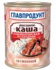 Каша Главпродукт Губернаторская рисовая со свининой по-домашнему 340 гр., ж/б