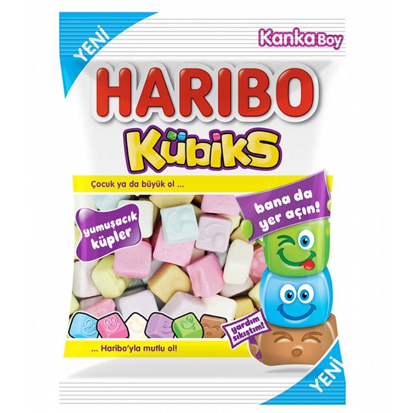 Мармелад Haribo Kubiks 80 гр., флоу-пак