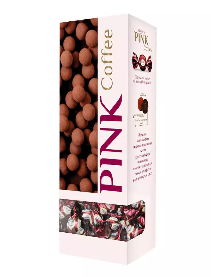 Конфеты Pink Coffee трюфельные 163 гр., картон