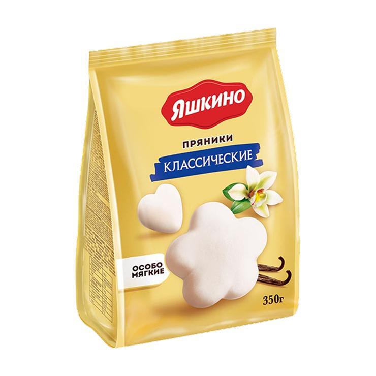 Пряники Классические, Яшкино, 350 гр., флоу-пак