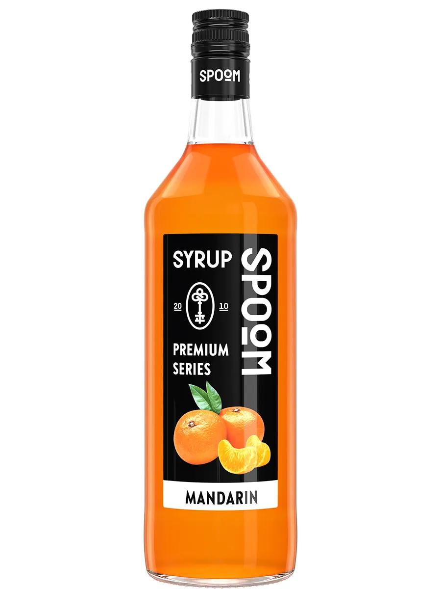 Сироп Spoom Мандарин, 1 л., стекло