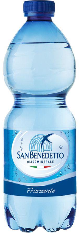 Вода San Benedetto минеральная газированная , 500 мл., ПЭТ