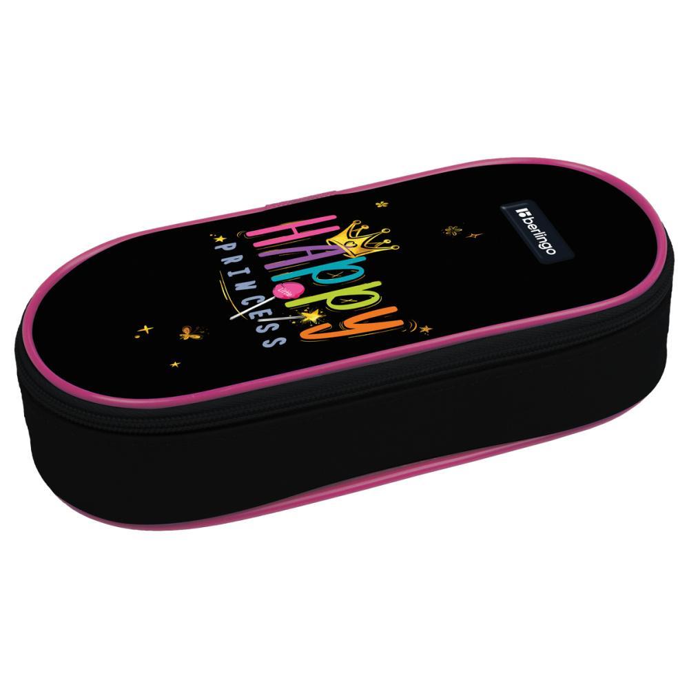 Пенал корпусный Berlingo Candy Princess 1 отделение 220х90х45 мм полиэстер, пакет