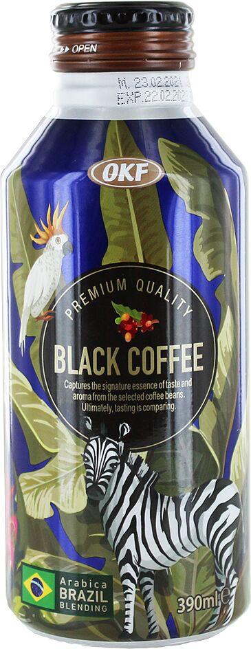 Напиток кофейный ОКФ  Black Caffe  390 мл., ж/б