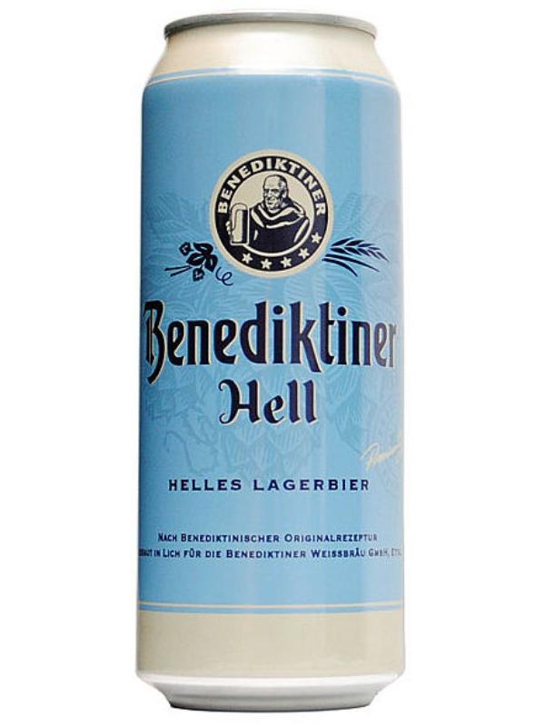 Пиво, Benediktiner Hell, 500 мл., ж/б