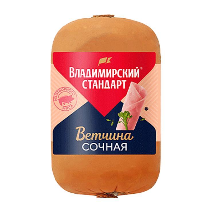 Ветчина Владимирский Стандарт Сочная 400 гр., полиамид